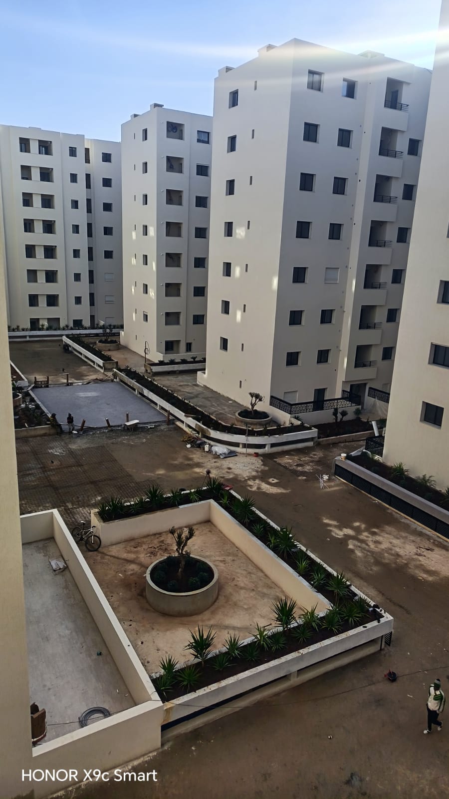 avancement espace vert