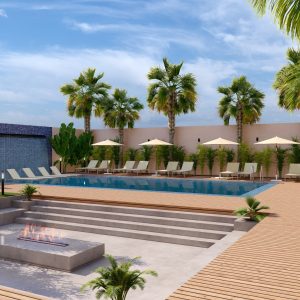 résidence l'ultime - espace piscine