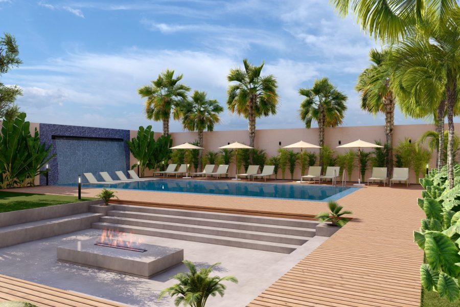 résidence l'ultime - espace piscine